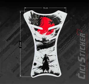 Tank Pad Japan Samuraj Stiker za rezervoar - 2612