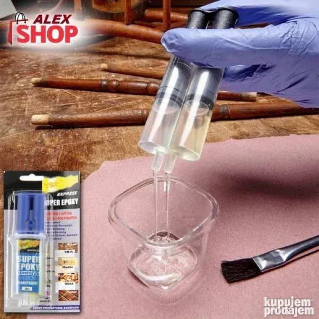 Dvokomponentni EKSER lepak za sve materijale