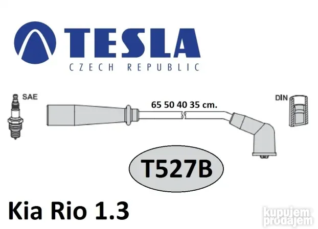 Kia Rio 1.3 - KABLOVI T527B - kija rijo