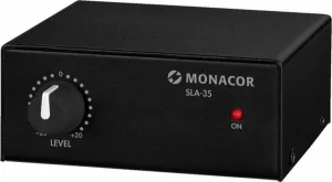 Monacor Pre-Amplifier/Attenuator SLA-35 Microphone Pre-enha
