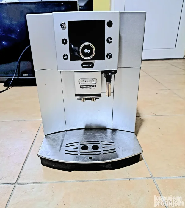Delonghi Perfecta Cappuccino Kommt Kein Kaffee Raus DeLonghi Perfecta Cappuccino Premium aparat za kafu - KupujemProdajem