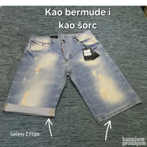 Original DSQUARED 2 muš bemude šorc W33 NOVO,et. Pojas-90cm