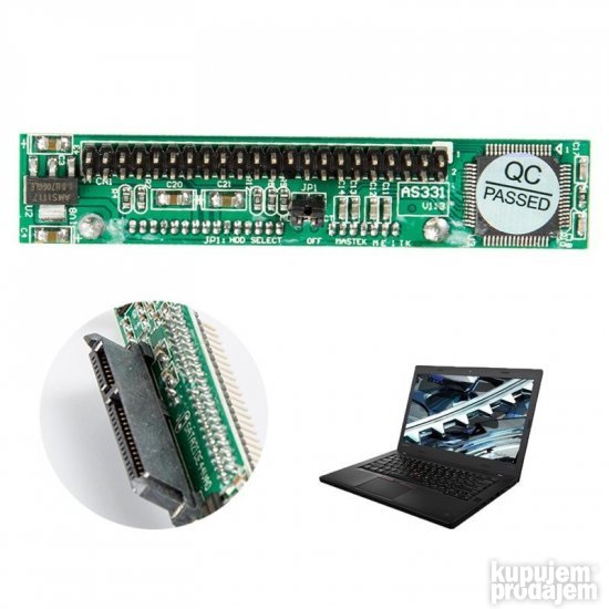 SATA na IDE 44pin 2.5" HDD/SSD disk adapter/kartica,3 modela
