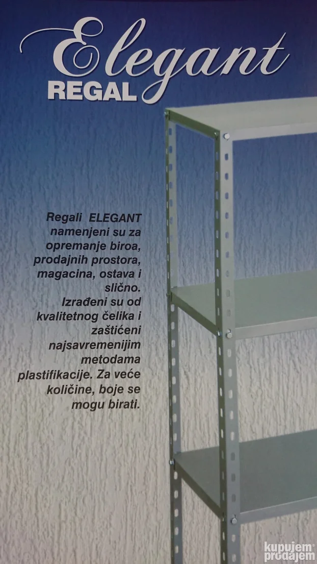 Metalni regal Elegant 2000x920x420 Kvalitet! NOVO!