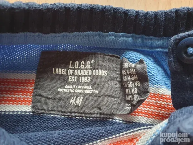Dzemper za decake H&M L.O.G.G.