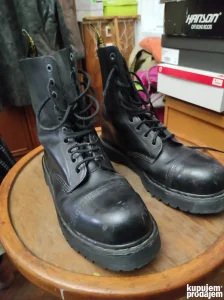 DR MARTENS, crne muske cizme-cipele, 47 /30,5-31cm/