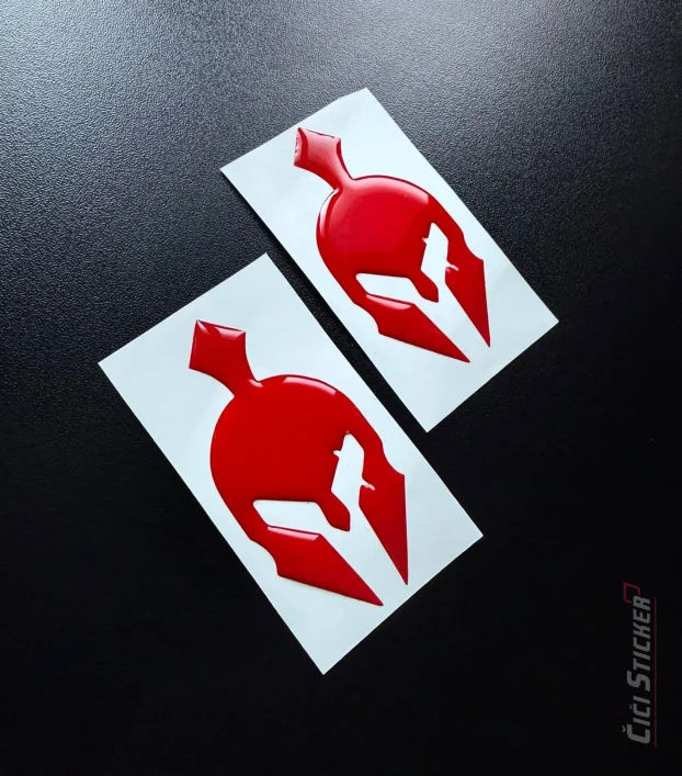 Spartanac slem 3D Stikeri - Stikeri za automobile - 2710