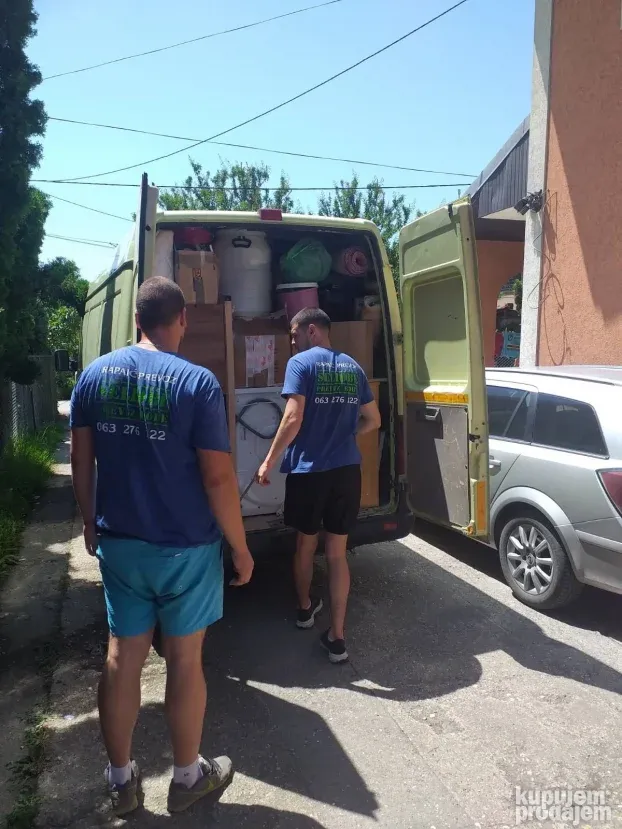 Selidbe NAJJEFTINIJE Srbija Beograd kombi i kamion