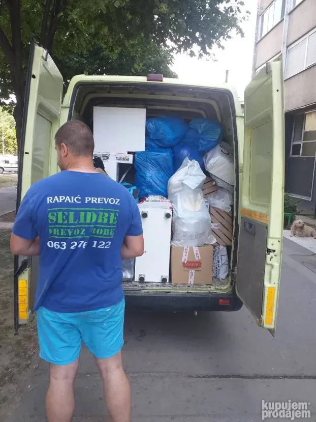 Selidbe NAJJEFTINIJE Srbija Beograd kombi i kamion