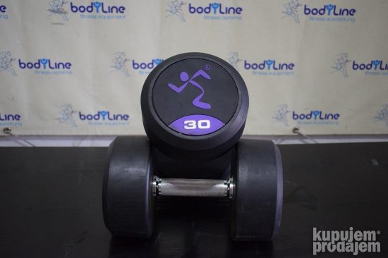 Anytime Fitness bučice 18kg - NOVO