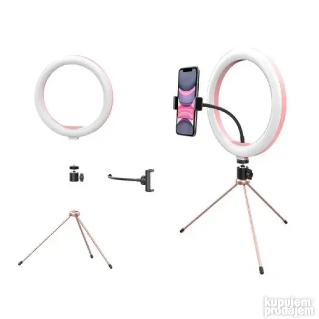 Ring Foto Lampa 25 cm NOVO LED Prsten za Slikanje, Snimanje