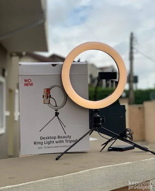 Ring Foto Lampa 25 cm NOVO LED Prsten za Slikanje, Snimanje
