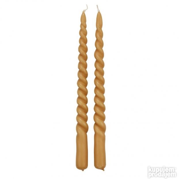 Sveća Vena 29cm zuta 2kom