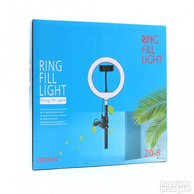 LED lampa za tripod 20cm - NOVO