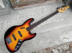 Samick fretless 4 string jazz bass