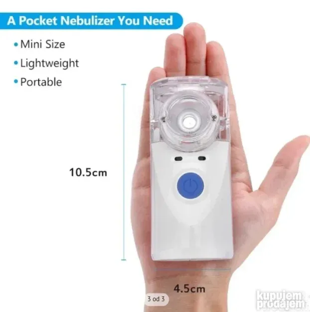 Mini inhalator nebulizator ručni prenosivi za decu i odrasle