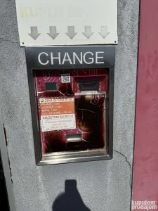 Menjačnica za samouslužne perionice