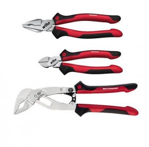 Wiha 26854 Set klešta, komb. klešta, sečice i klešta za cevi