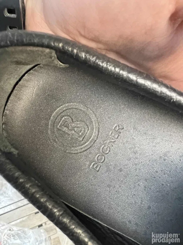 BOGNER Muske cipele mokasine ORIGINAL NOVO Koza Vel 40