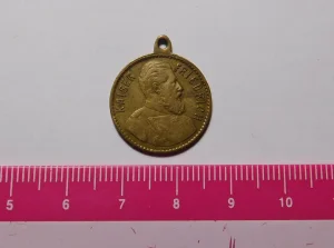 Medalja Kaiser Friedrich - Kaiser Wilhelm 1888g