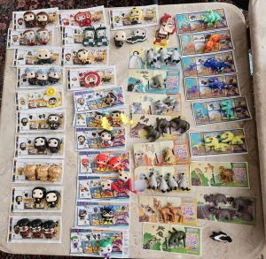 Super Mario kinder joy,natoons kinder maxi i Harry potter
