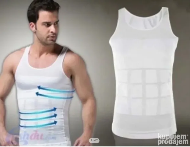 Slim n Lift Majica Steznik za muškarce NOVO