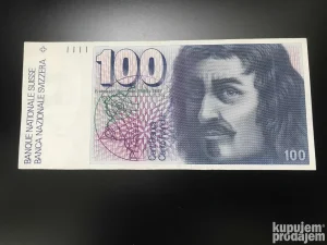 Švajcarska 100 franaka.