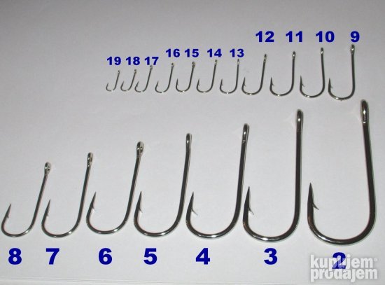 Sea Round Bent Hooks