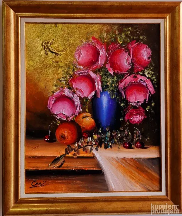 Dragan Canic - ulje na platnu u extra lux ramu 61x51cm - 1