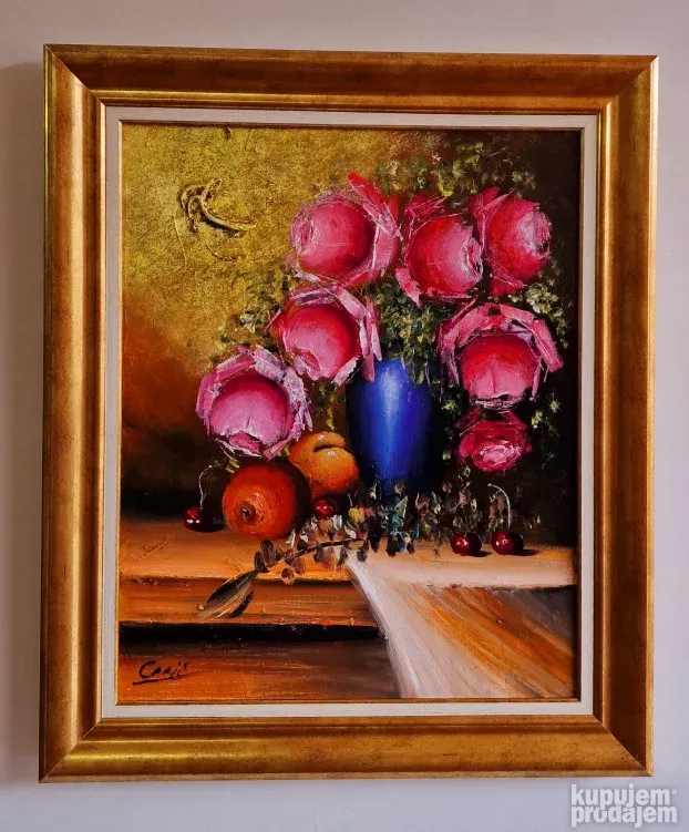 Dragan Canic - ulje na platnu u extra lux ramu 61x51cm - 1