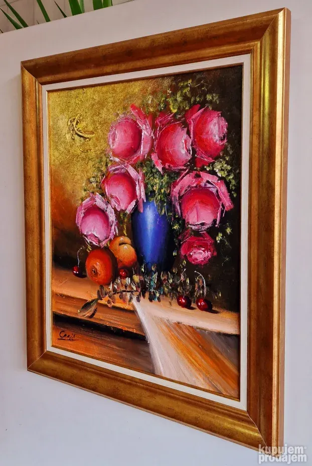 Dragan Canic - ulje na platnu u extra lux ramu 61x51cm - 1