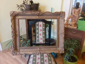 Veliki Barok ram za sliku spoljne mere 82x67cm