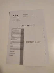 Honor 200 12GB / 512GB Black NOV GARANCIJA 36 MESECI