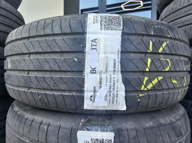 polovne letnje gume 205/55 r 17 michelin 2kom