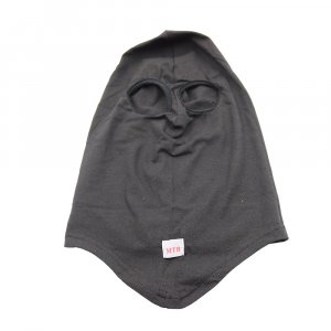 Potkapa pamučna crna - dva otvora MTB