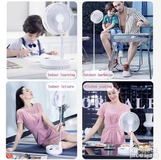 USB Ventilator VENTILATOR na baterije VENTILATORventilator