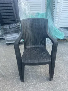 Baštenska stolica Amelia Plasticna ratan Green bay