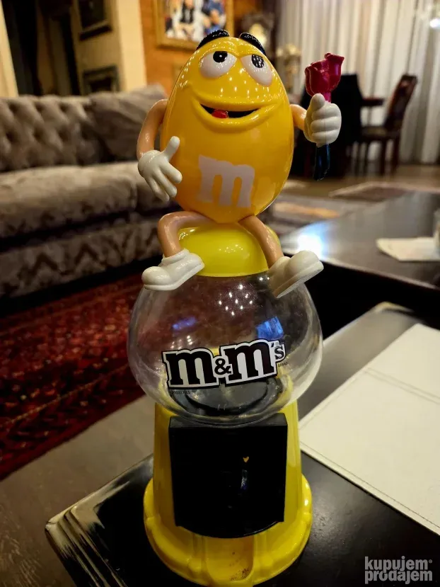 M&m spremnik za cokoladice, iz svajcarske, 29 cm