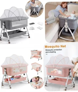 Prenosivi krevetac za bebe Krevetac sa mrezom