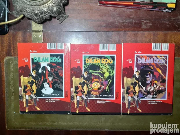 Dylan Dog lot 3 epizode 158,169,179 RAZMENA