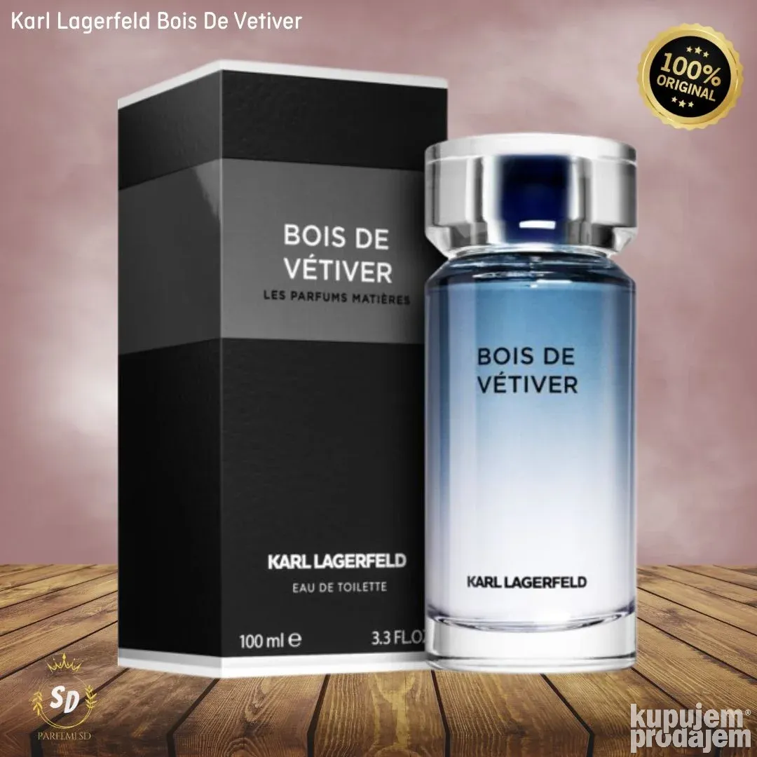 Karl Lagerfeld Bois de Vetiver edt ORIGINAL parfem 100ml - Main Image