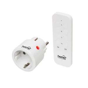 HOME Strujna utičnica sa daljinskim upravljačem 1+1 TH2311