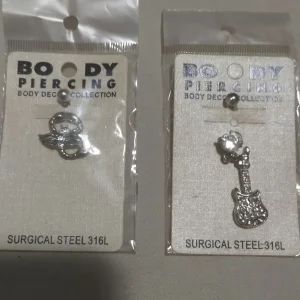 Nakit-Body Piercing, Gitara i Škorpija, novo,