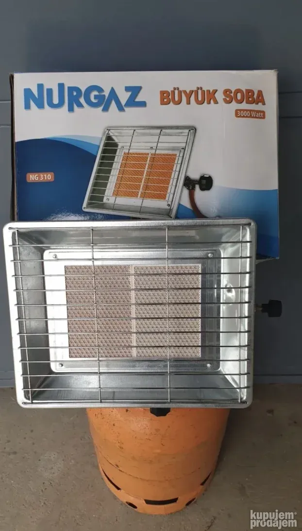 Plinska grejalica 3KW 3000W pec na plin gasna
