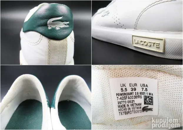 LACOSTE  Powercourt  patike  KOŽA N6867