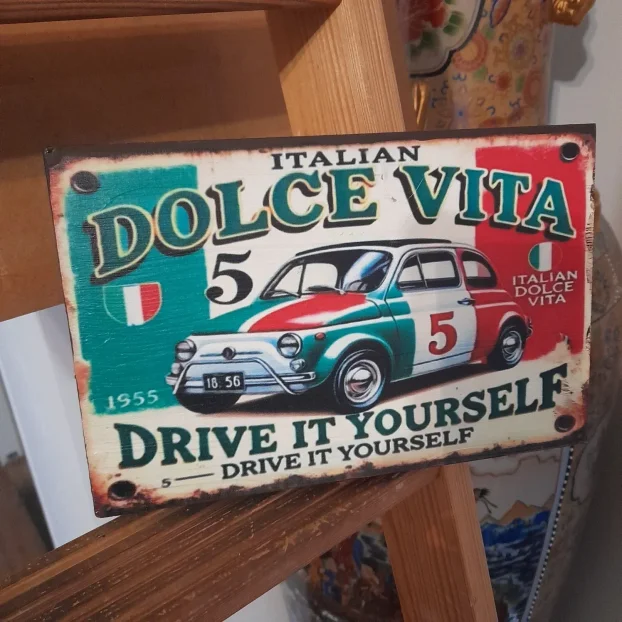 Dolče Vita tabla 26x16x2cm drvena