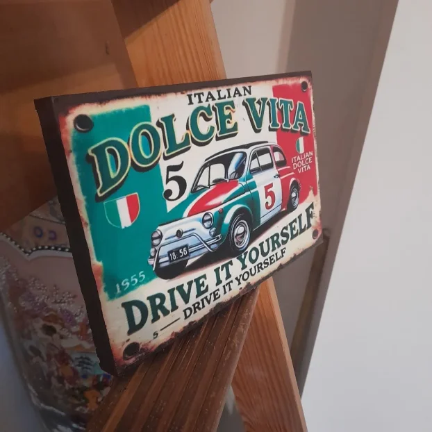 Dolče Vita tabla 26x16x2cm drvena