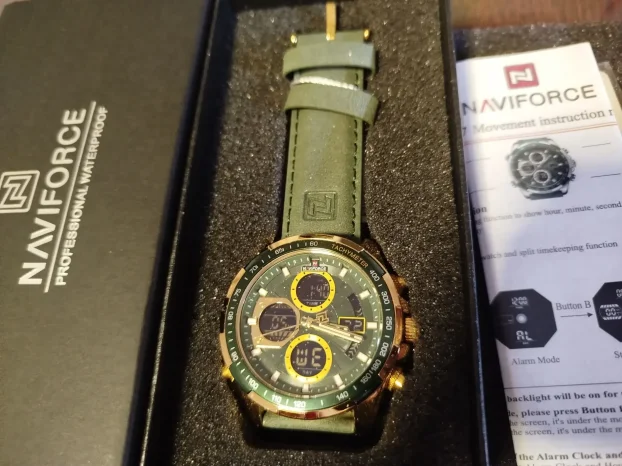 Muski rucni sat Naviforce NF9197l u kutiji