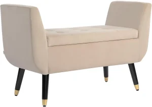 Klupa sa prostorom za odlaganje - 107 x 42 x 65 cm
