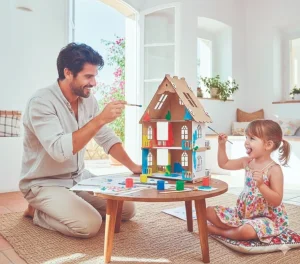 TARA 57cm kućica za lutke (kreativni Uradi Sam poklon)